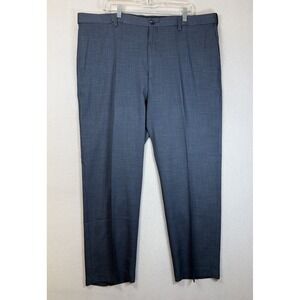 Savane Stretch Performance Men's Sz 42x30 Dark Sapphire No Iron Pants NWT $75‎